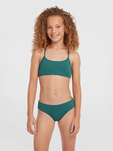 O'NEILL Bustier Bikini 'Essentials' in Grün: Vorderseite