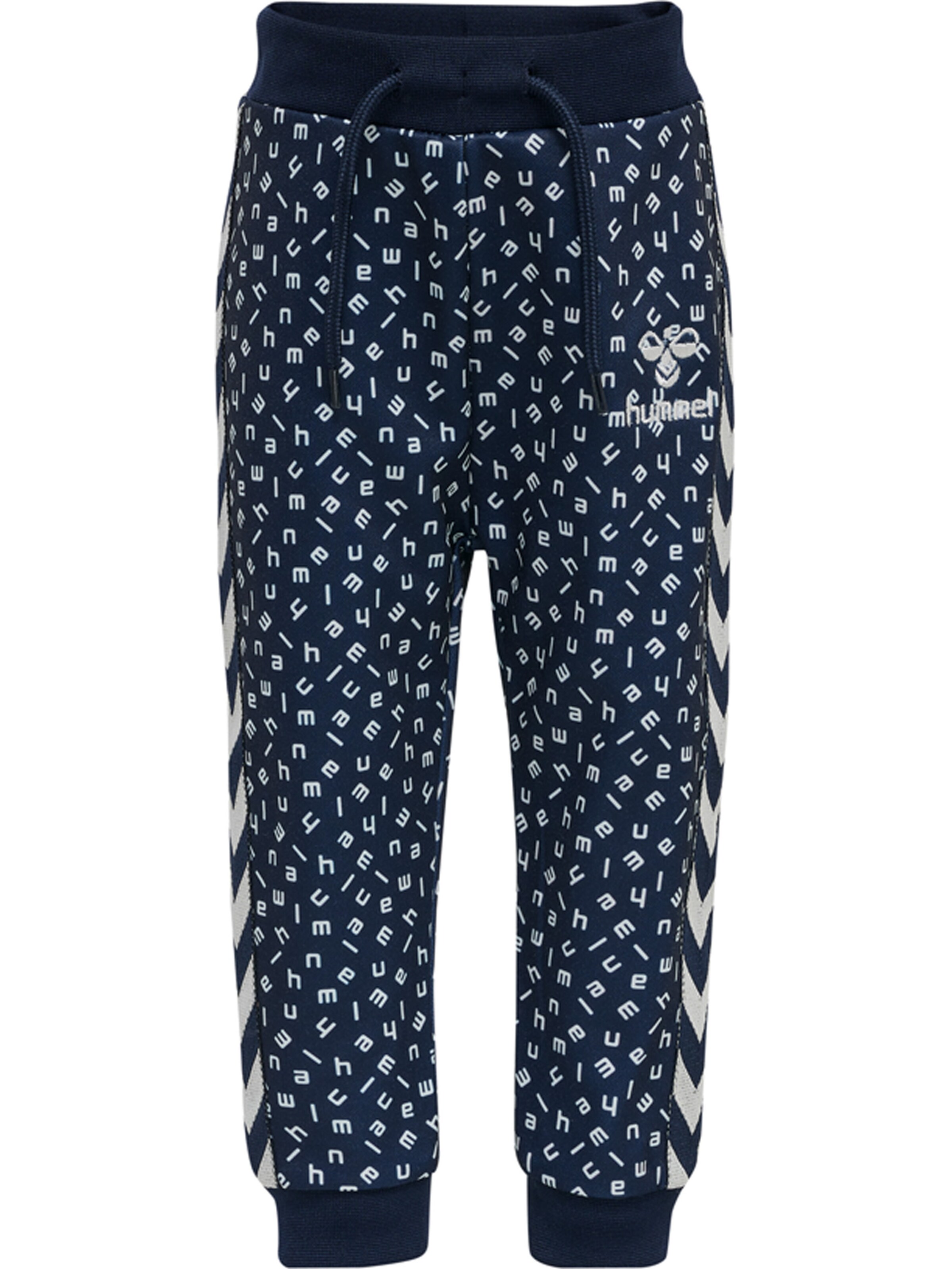 Hummel Regular Broek in Blauw: voorkant