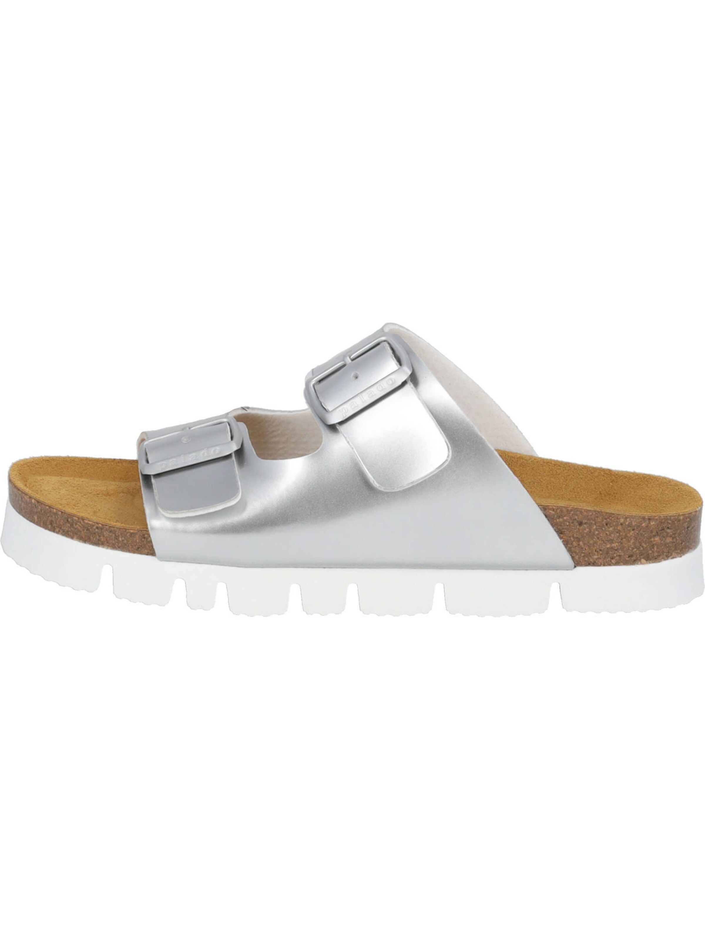 Palado Mule 'Korfu PL Lack' in Silver