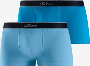 s.Oliver Boxer shorts in Blue: front