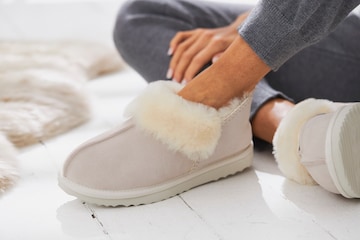 VIVANCE Hausschuh in Beige