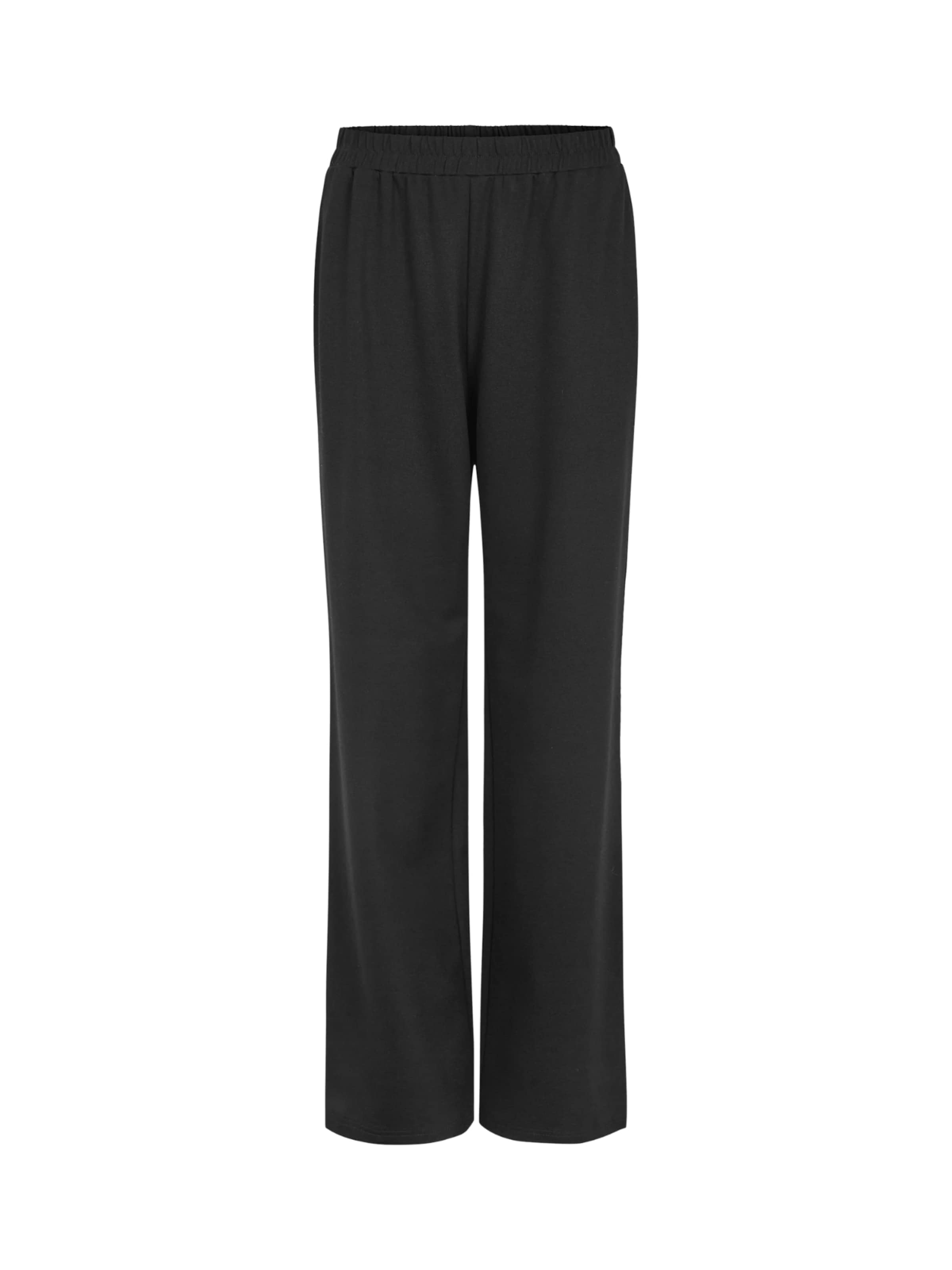 Soft Rebels Normální Kalhoty 'Huma' – černá: přední strana