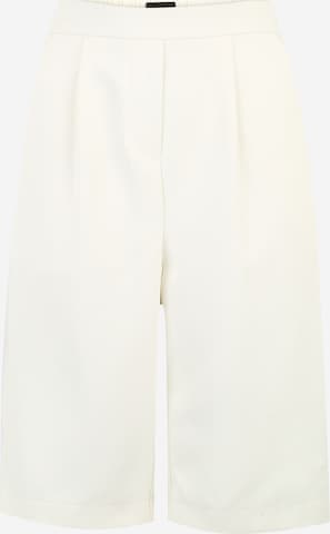 Regular Pantalon 'VAGNA' Pieces Tall en blanc : devant