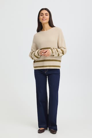 Fransa Pullover 'FRERETTA' in Beige