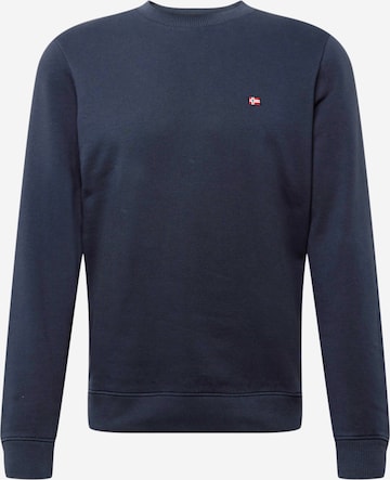 NAPAPIJRIRegular Fit Sweater majica 'Balis' - plava boja: prednji dio