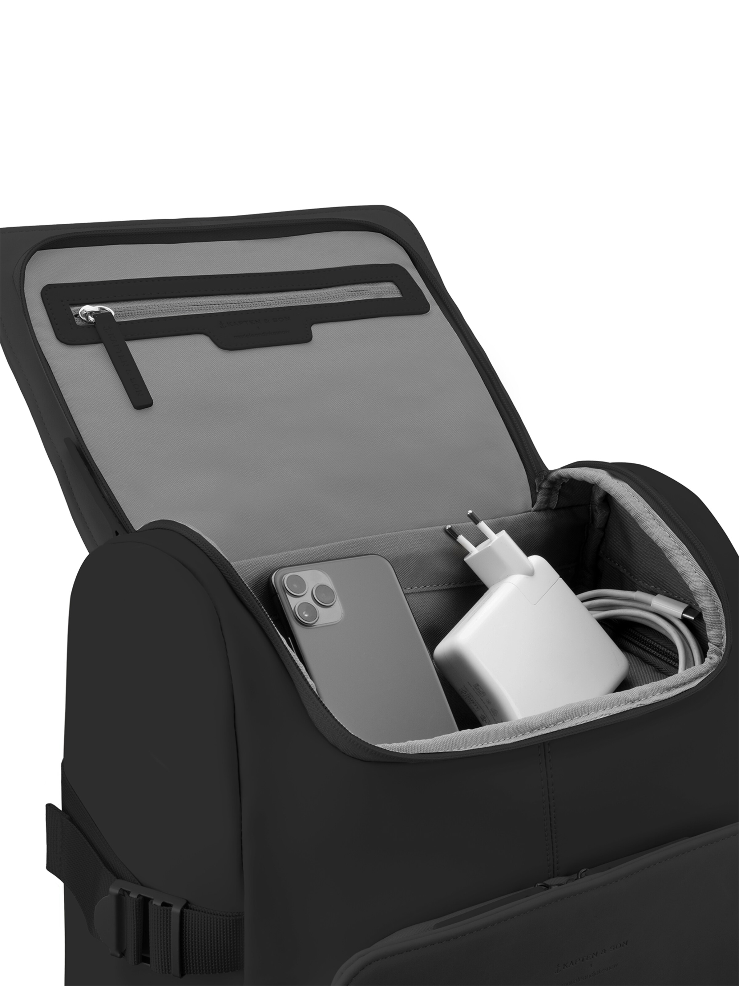 Sac à dos 'Bali' Kapten & Son en noir