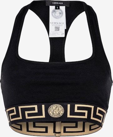 Reggiseno di VERSACE in nero: frontale