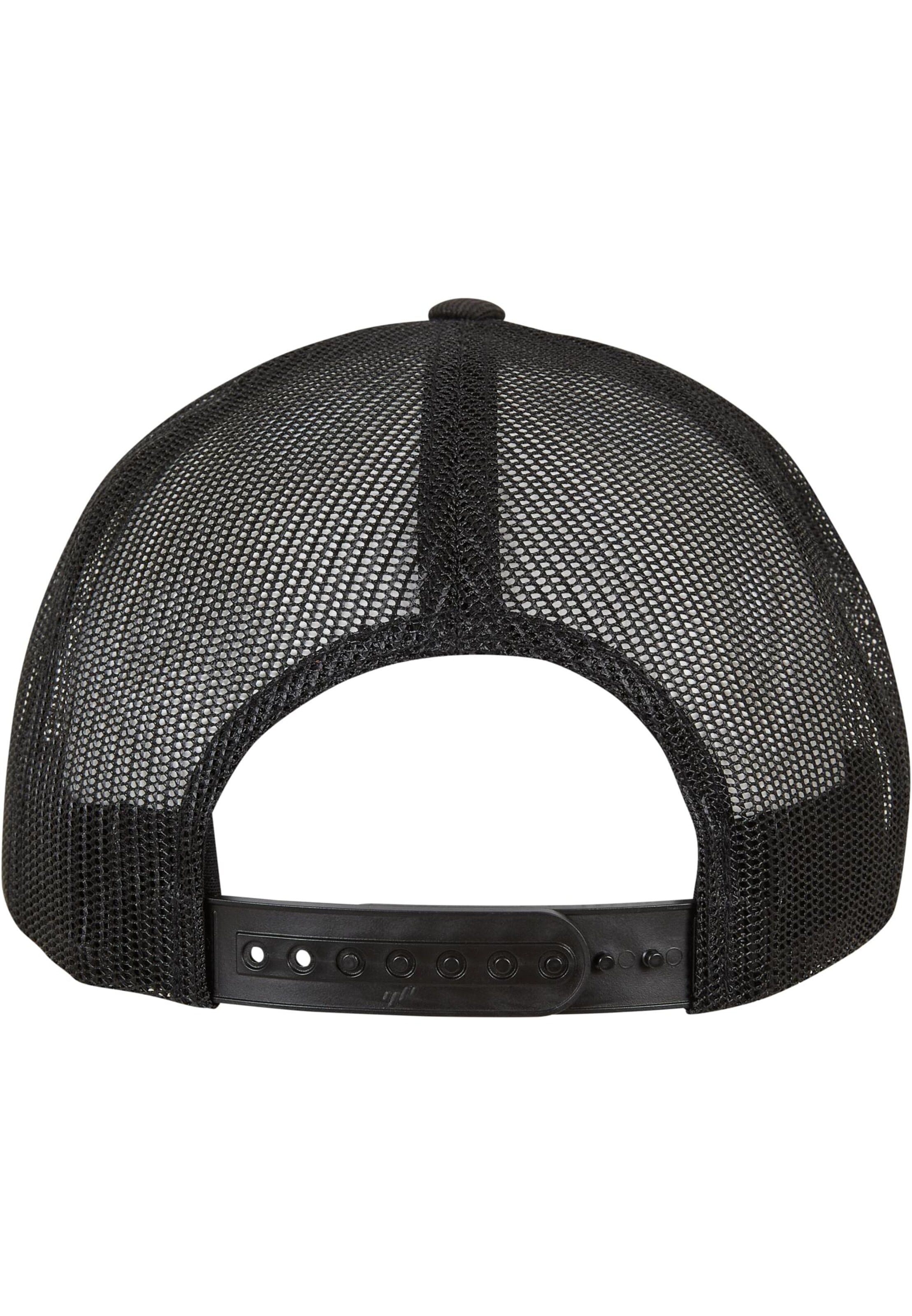 Flexfit Čiapka 'Denim Trucker' - Čierna