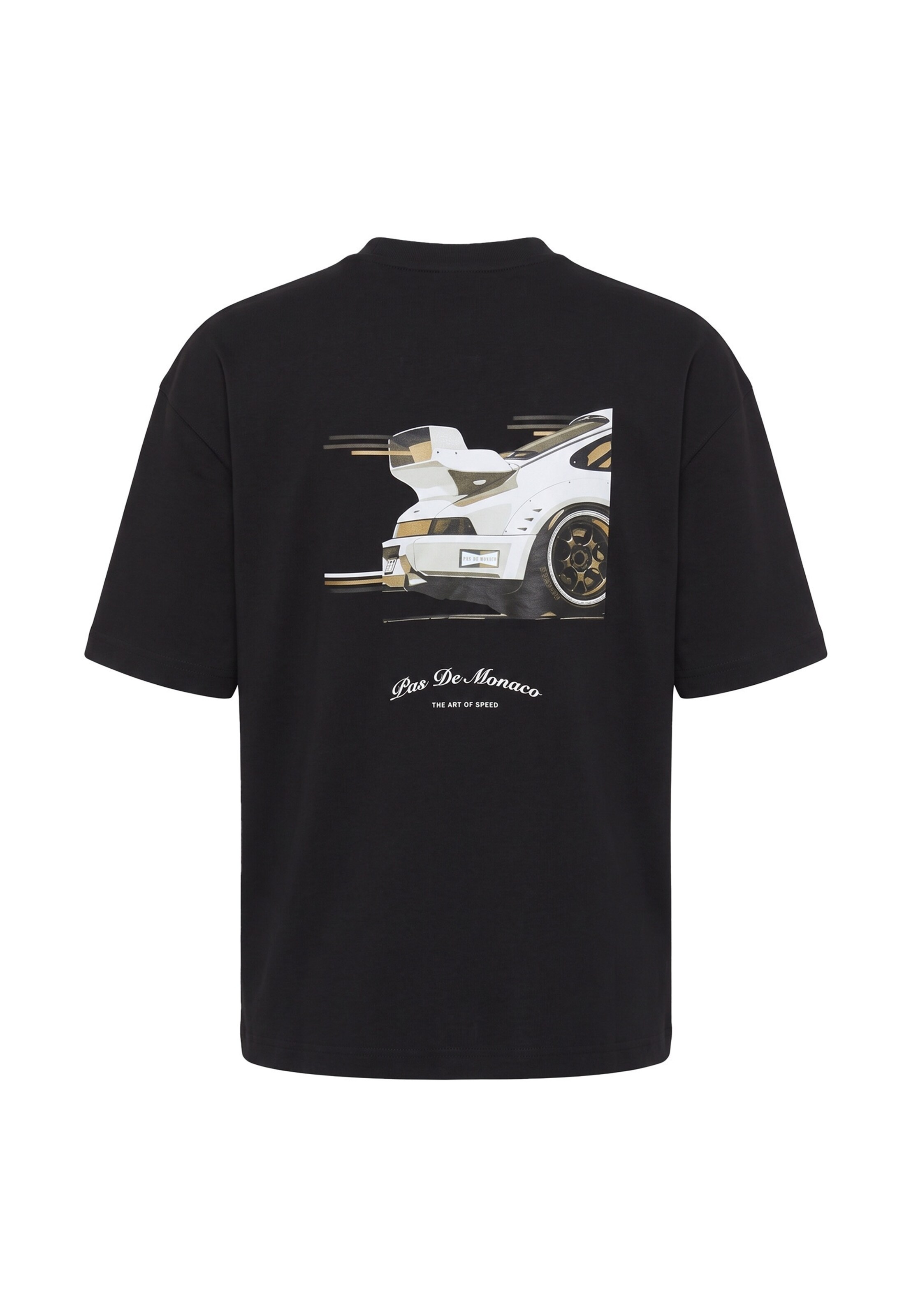 Pas De Monaco Shirt 'Visor' in Black
