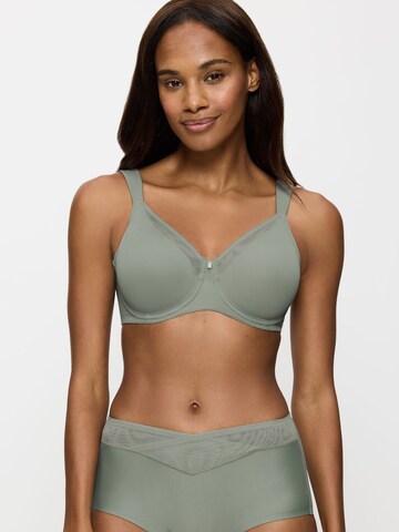 TRIUMPH T-shirt BH ' True Shape Sensation ' in Grijs: voorkant