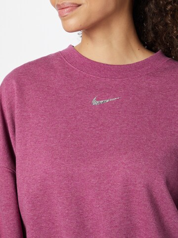 Nike Sportswear Athletic Sweatshirt in Pink