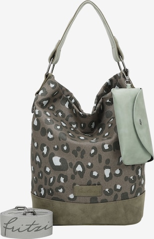Fritzi aus Preußen Tasche 'Izzy07-Olga' in Grün: Vorderseite