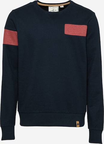 Fli Papigu Sweatshirt 'Stara Schkola' in Blauw: voorkant