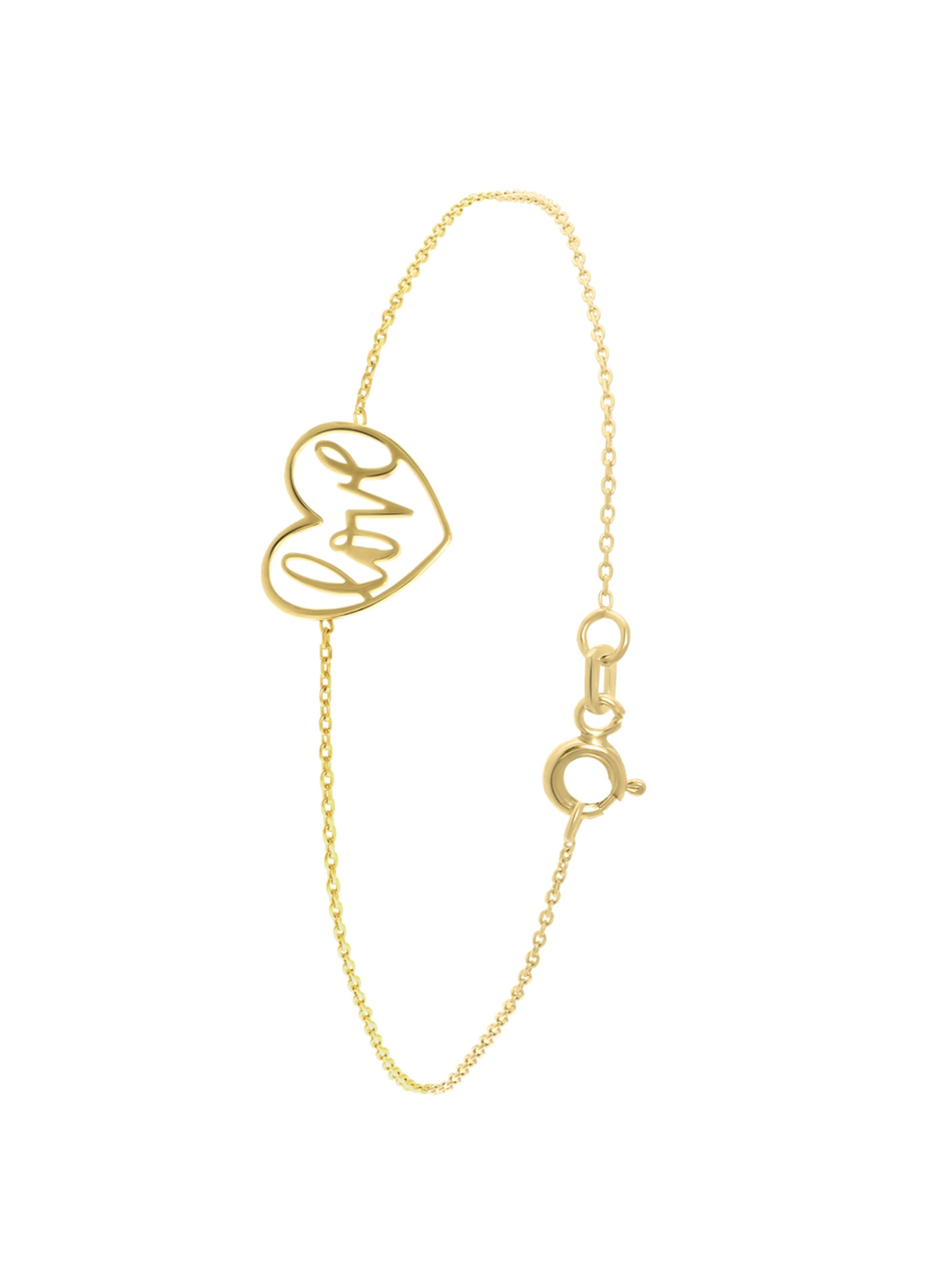 Lucardi Armband in Goud: voorkant