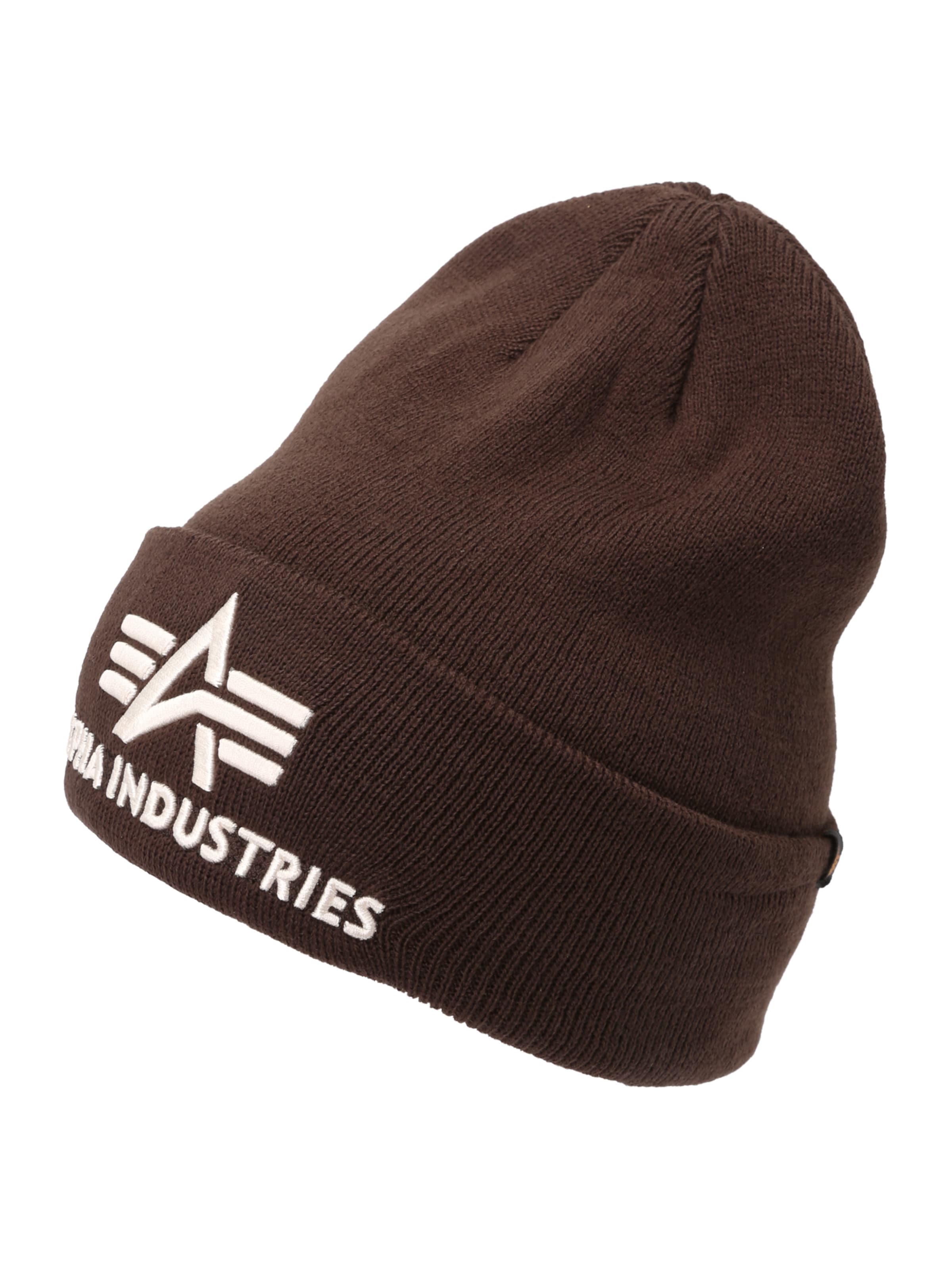 ALPHA INDUSTRIES Pipo värissä ruskea: etupuoli