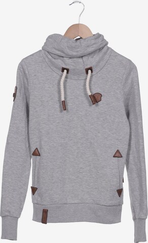 naketano Sweatshirt & Zip-Up Hoodie in M in Grey: front