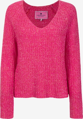LIEBLINGSSTÜCK Sweater 'Sangi' in Pink: front