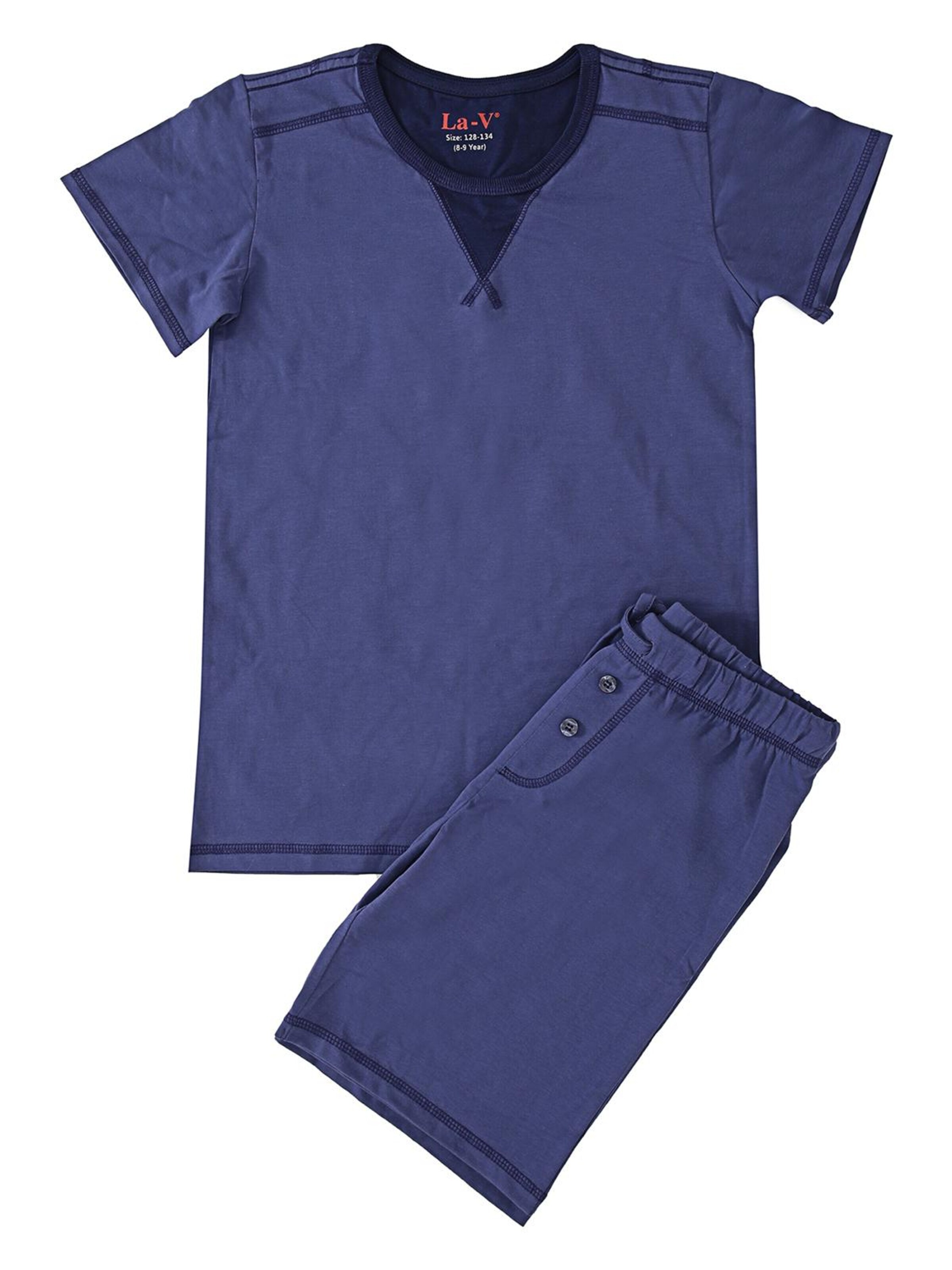 La V Nachtkledij in Blauw