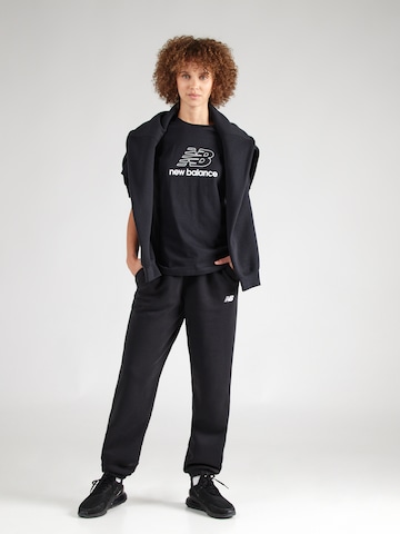 new balance - Camiseta en negro