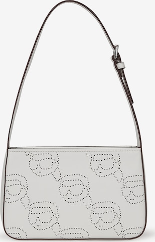 Karl Lagerfeld Наплечная сумка 'Ikonik' в Белый