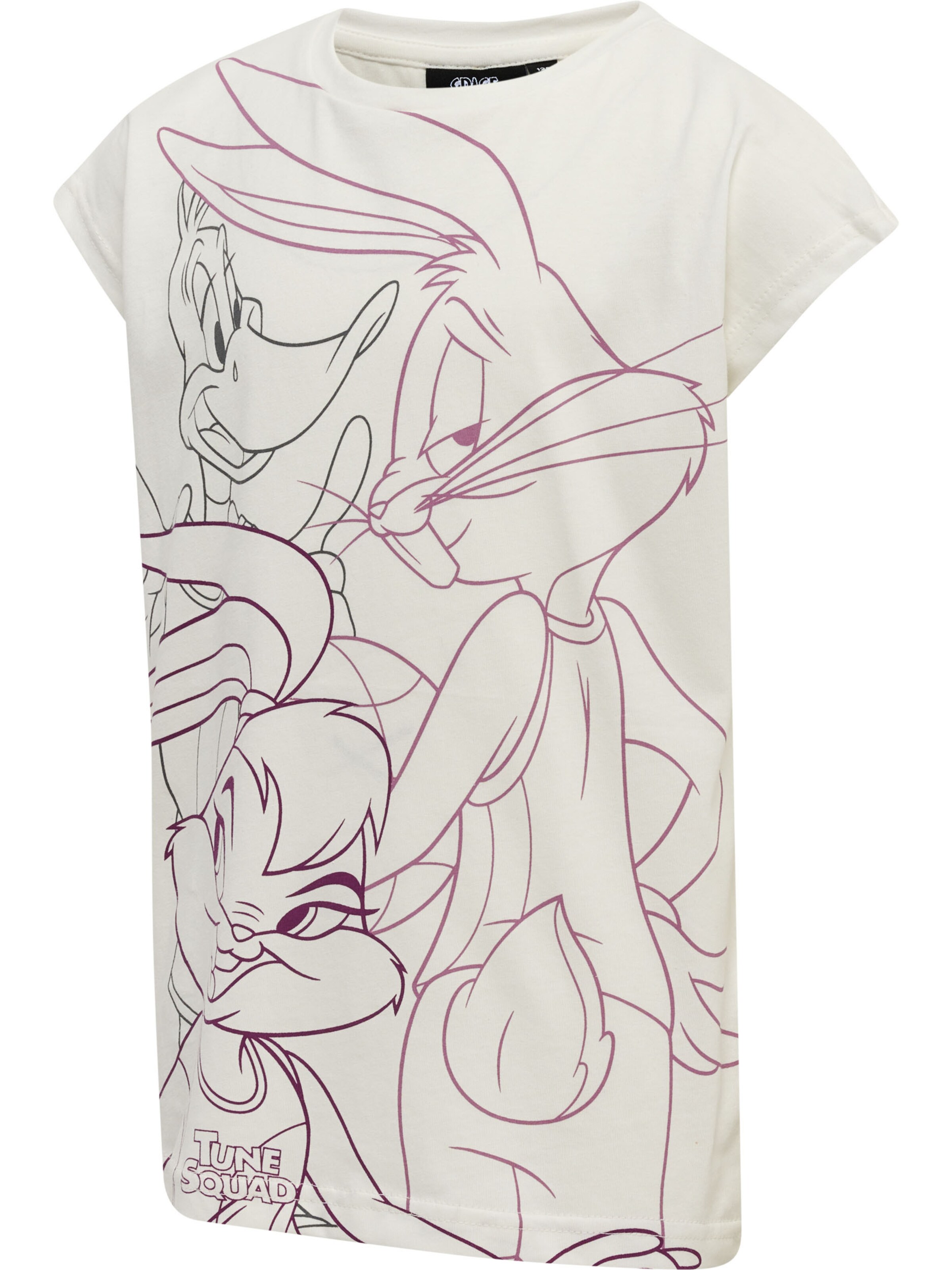 minimum T-Shirt  'Space Jam Diez' in Weiß