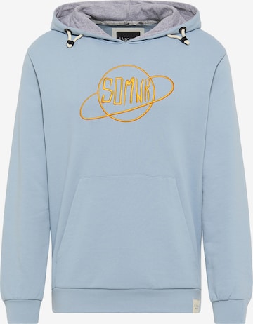 SOMWR Sweatshirt 'SUSTAIN THE PLANET HOODIE' in Blue: front