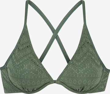 Hauts de bikini LASCANA en vert : devant