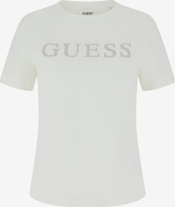 T-shirt 'OCTAVIA' GUESS en blanc : devant