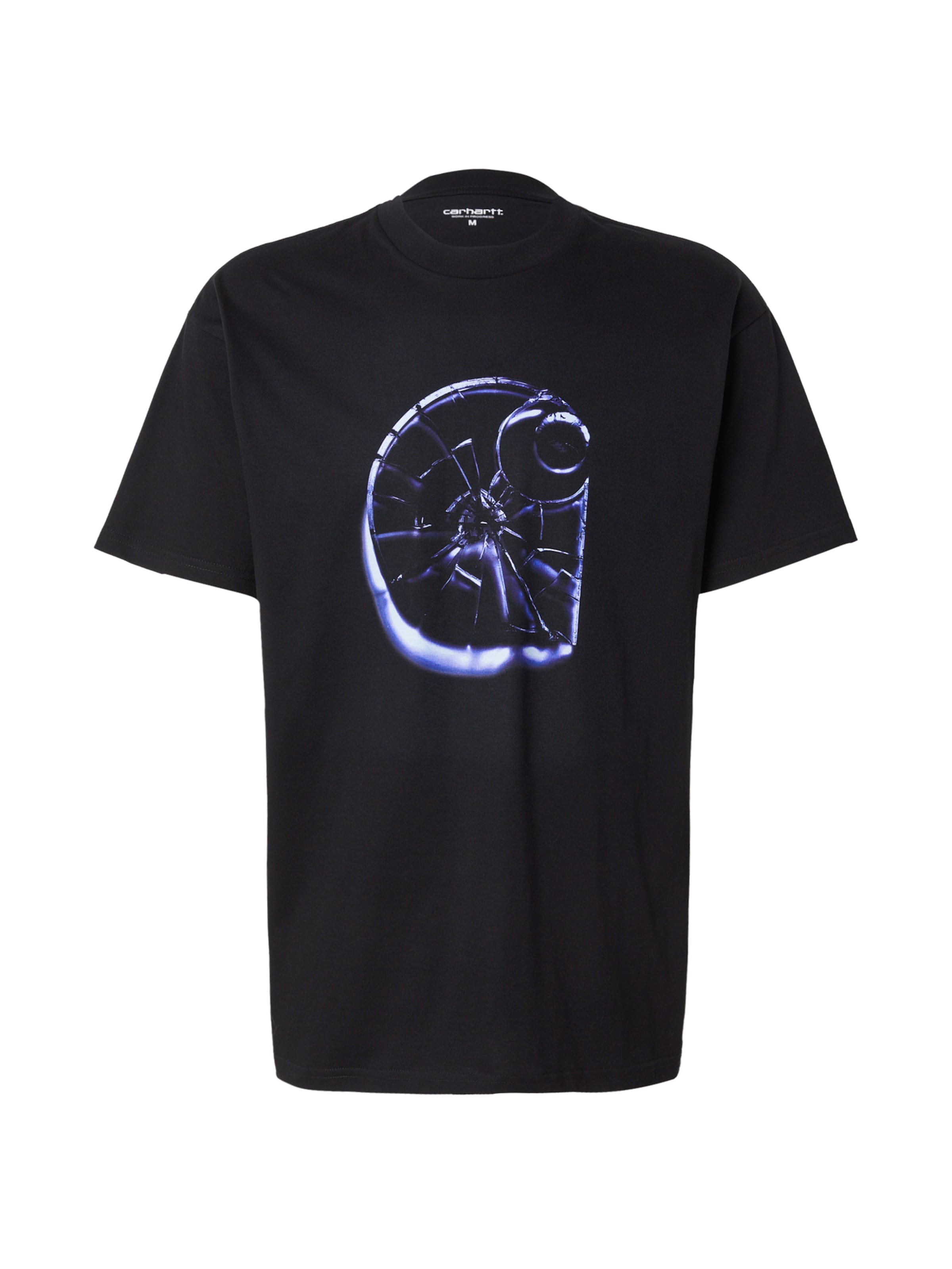 Carhartt WIP Футболка в Черный: спереди