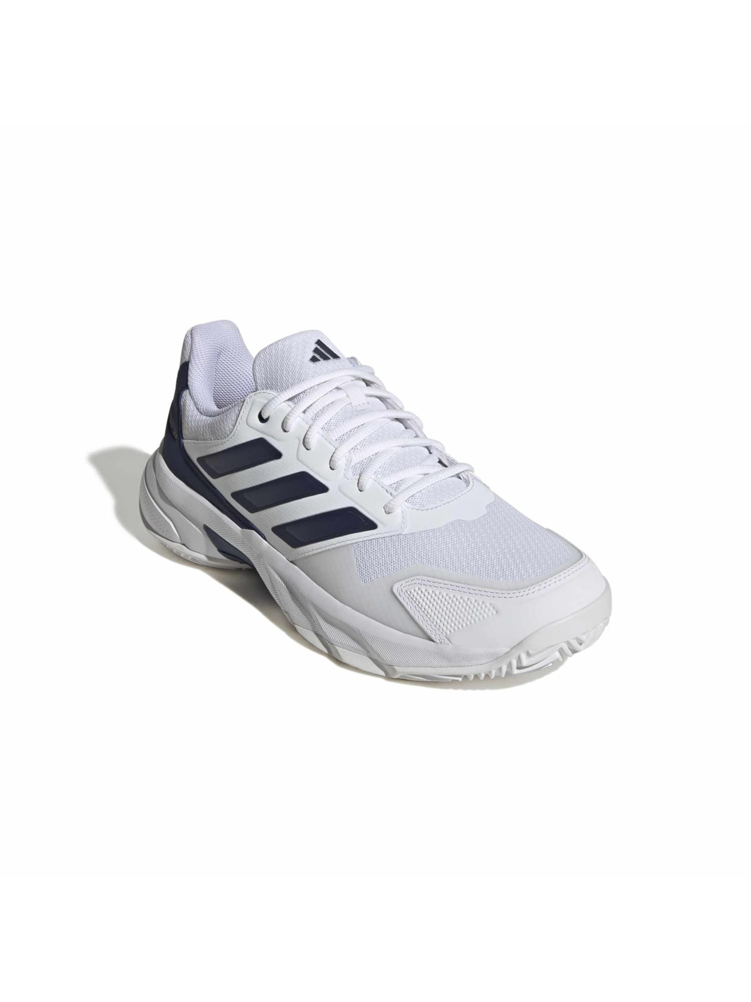 Scarpa sportiva 'CourtJam Control 3' di ADIDAS PERFORMANCE in bianco: frontale