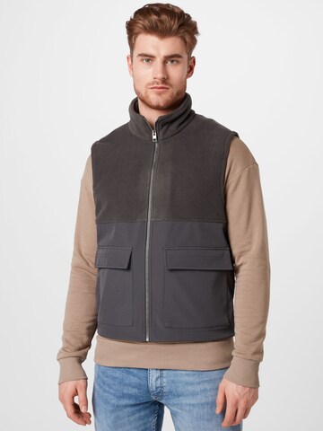 pelēks JACK & JONES Veste: no priekšpuses