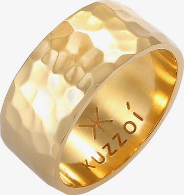 KUZZOI - Anillo en oro: frente