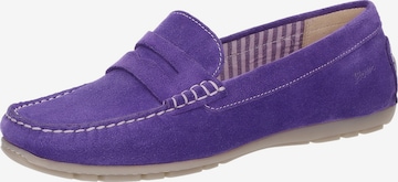 SIOUX Moccasins in Purple: front