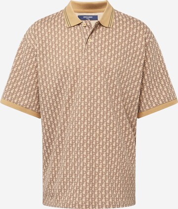 JACK & JONES Shirt 'BLUWARREN' in Beige: voorkant