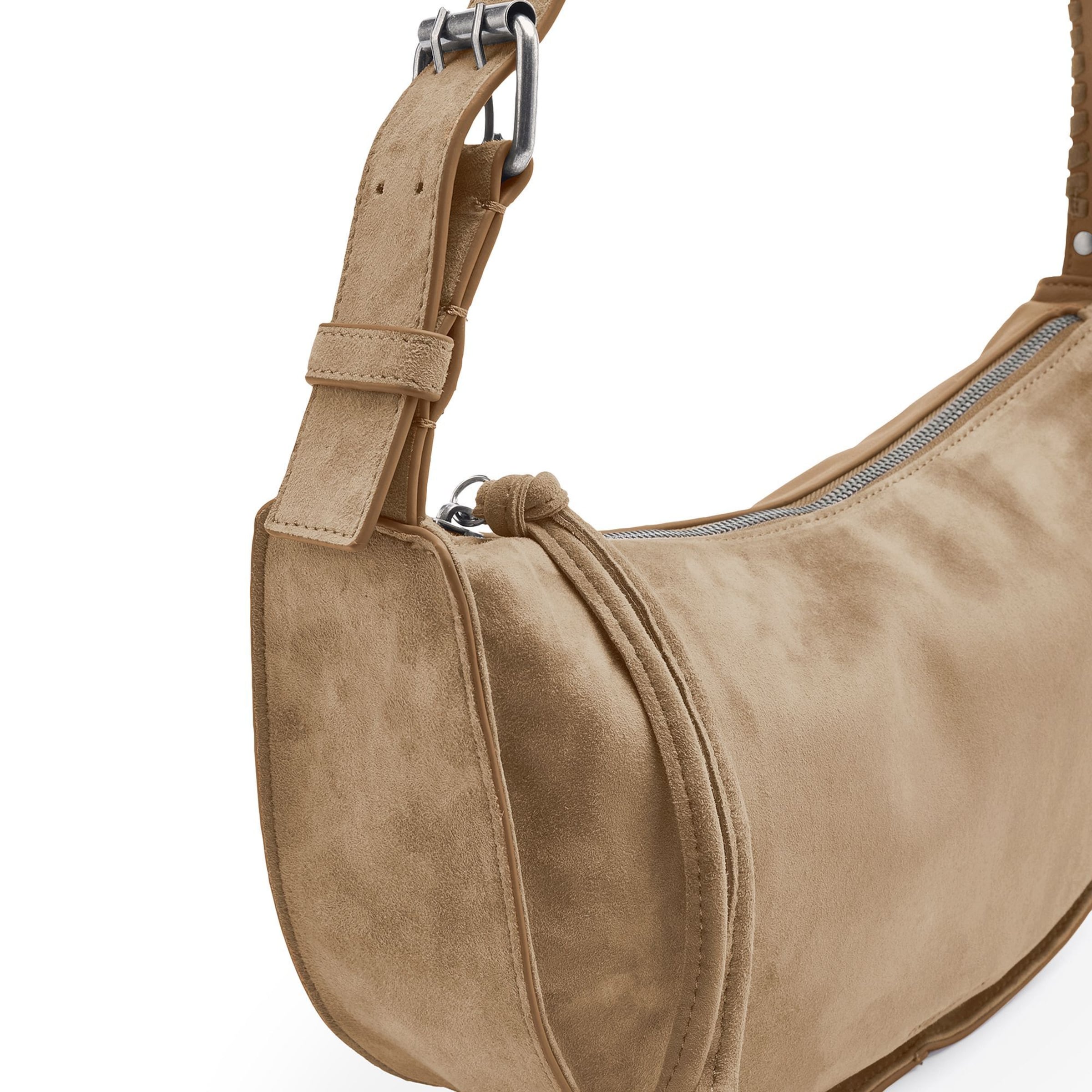 FREDsBRUDER Schoudertas 'Whipstitch' in Beige