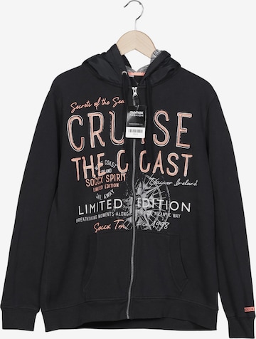 Soccx Kapuzenpullover XXL in Schwarz: Vorderseite