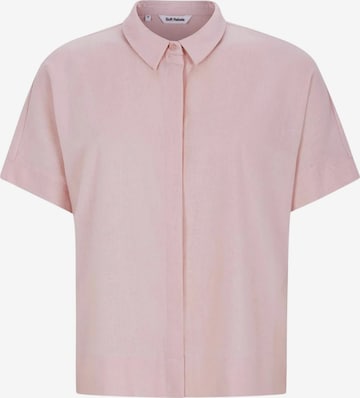 T-shirt ' SRYindi ' Soft Rebels en violet : devant