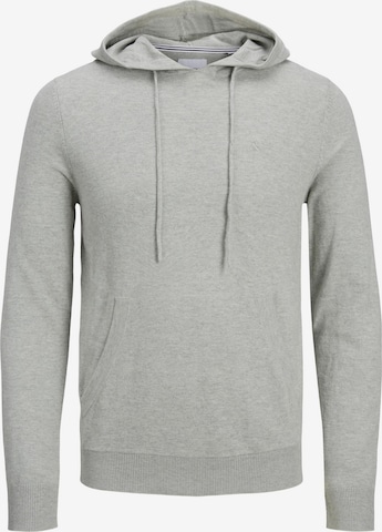 JACK & JONES Sweater 'MIL' in Grey: front