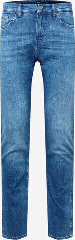 BOSS Regular Jeans 'Delaware' in Blauw: voorkant