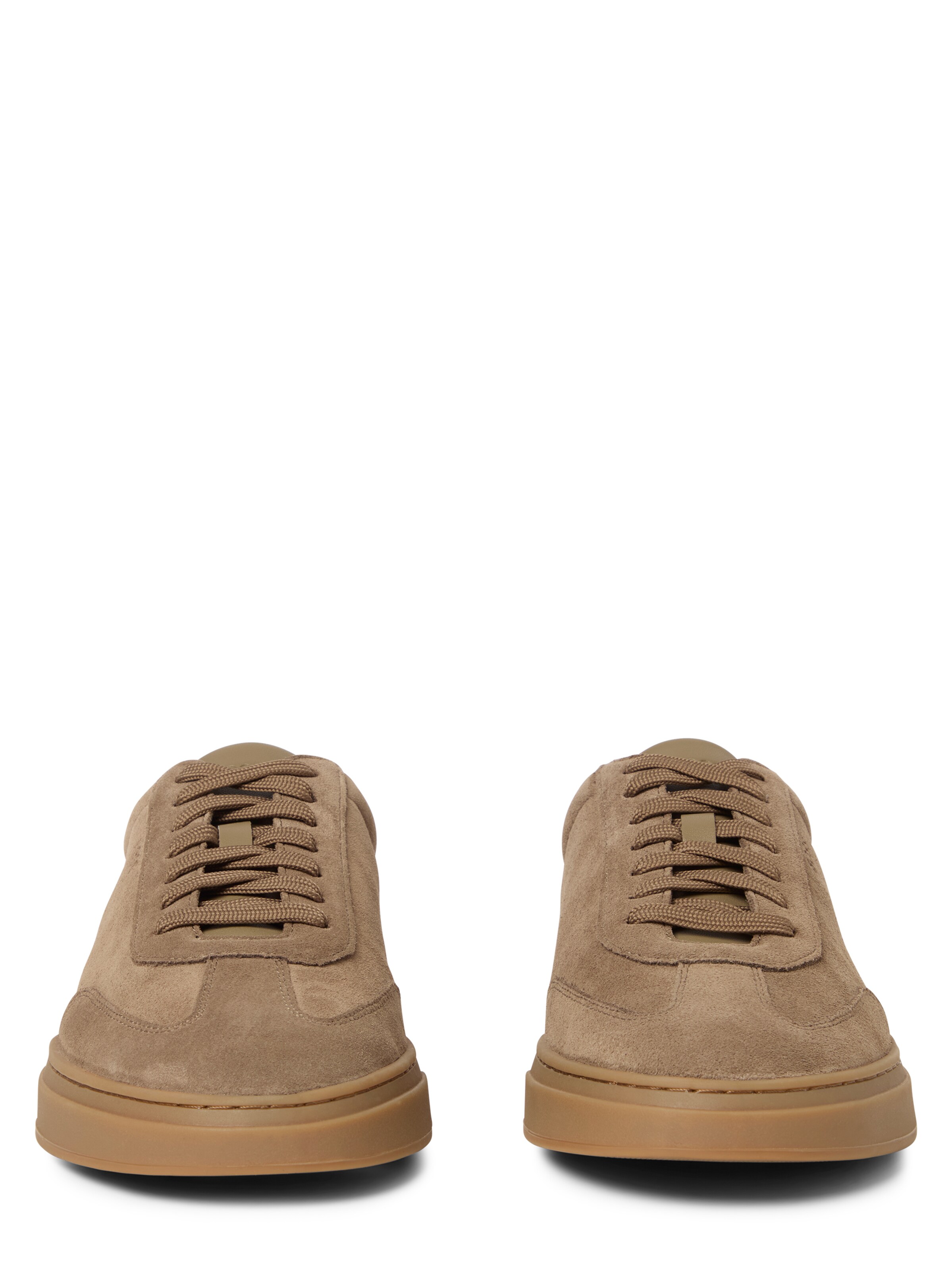 BOSS Sneakers laag in Beige