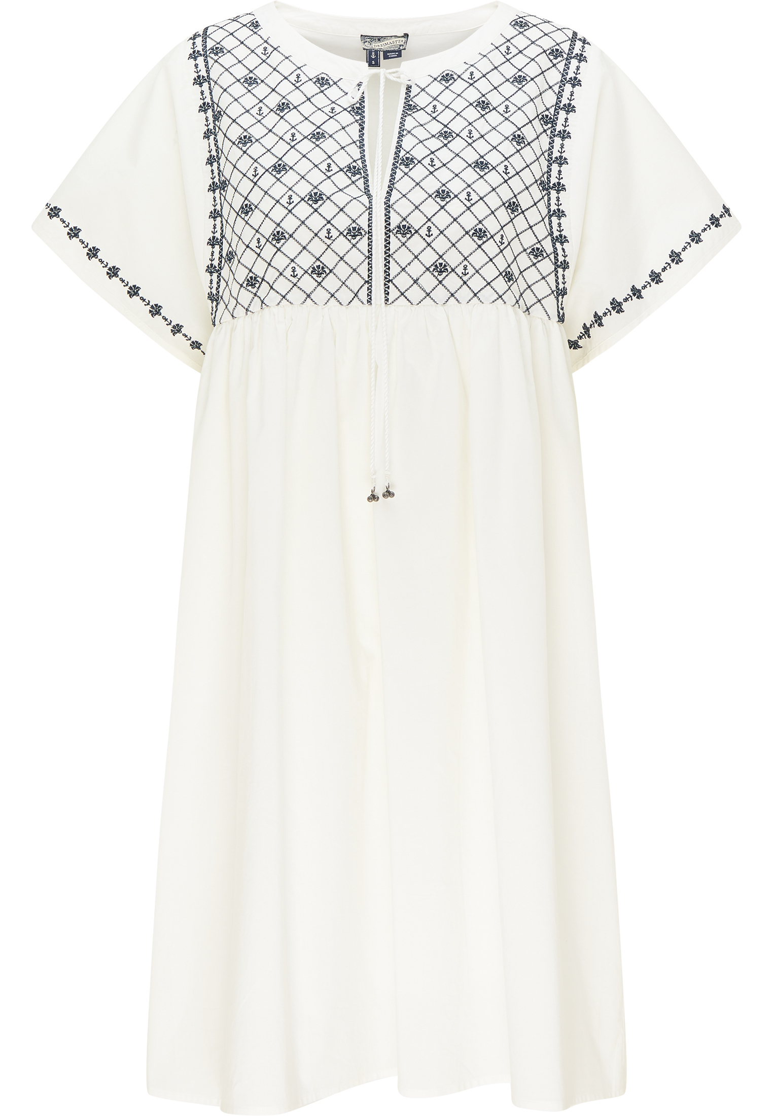 Sukienki Kobiety DreiMaster Vintage Letnia sukienka w kolorze Białym 