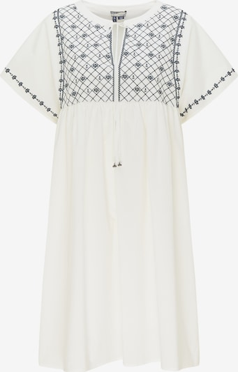 DreiMaster Vintage Sommerkleid in schwarz / weiß, Produktansicht