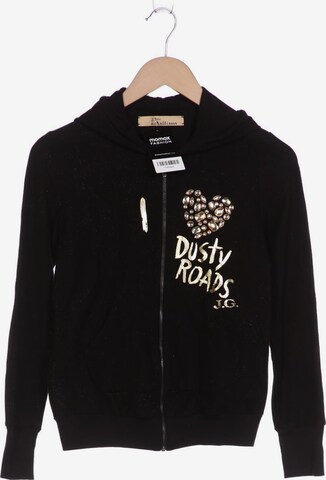 John Galliano Sweatshirt & Zip-Up Hoodie in S in Black: front