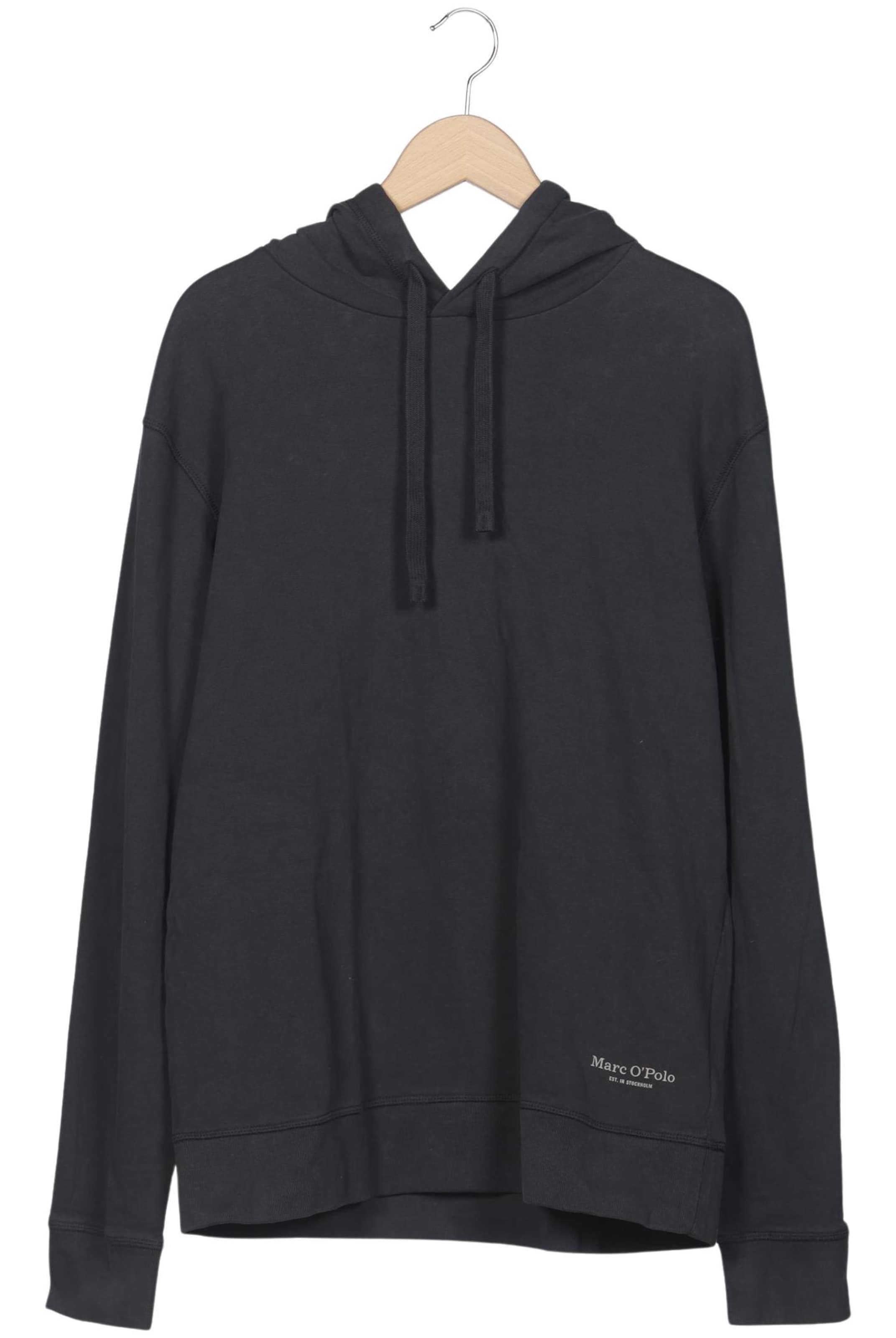 Marc O'Polo Sweatshirt & Zip-Up Hoodie in XL in Black: front