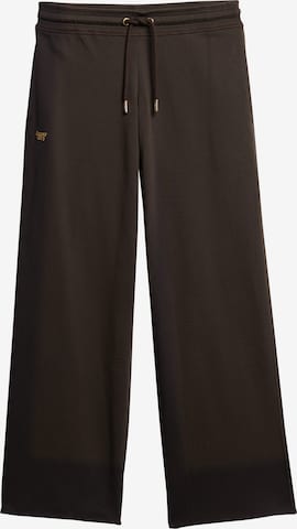 Pantalon de sport 'Essential' Superdry & Co en noir : devant
