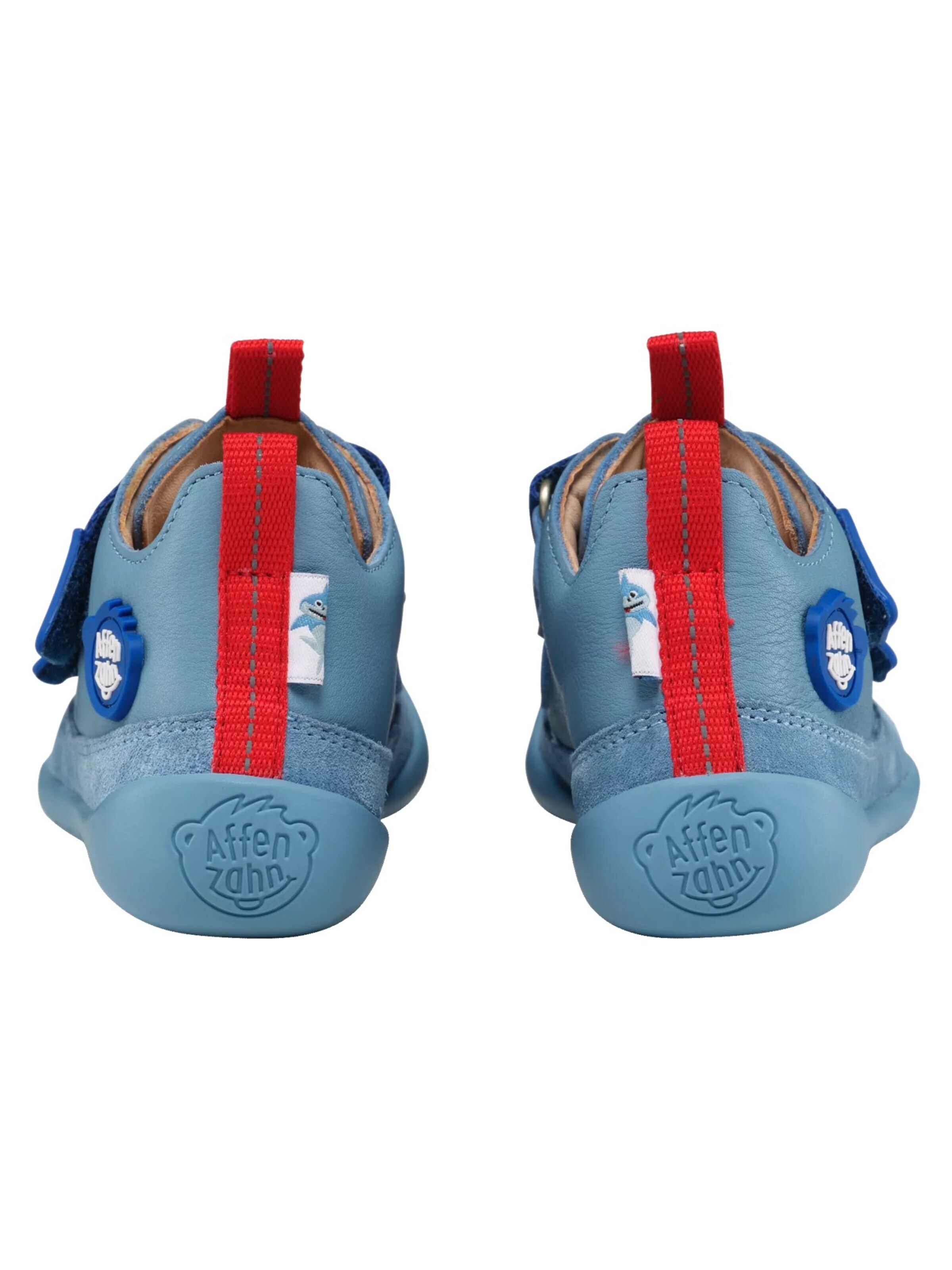 Affenzahn Sneakers 'Sneaker Leder Buddy' in Blue