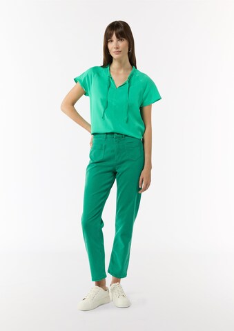 comma casual identity Bluse in Grün