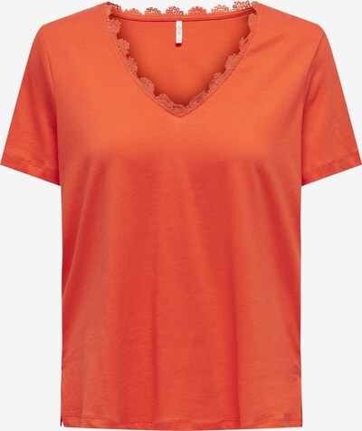ONLY T-shirt 'DUFFY' en orange, Vue avec produit