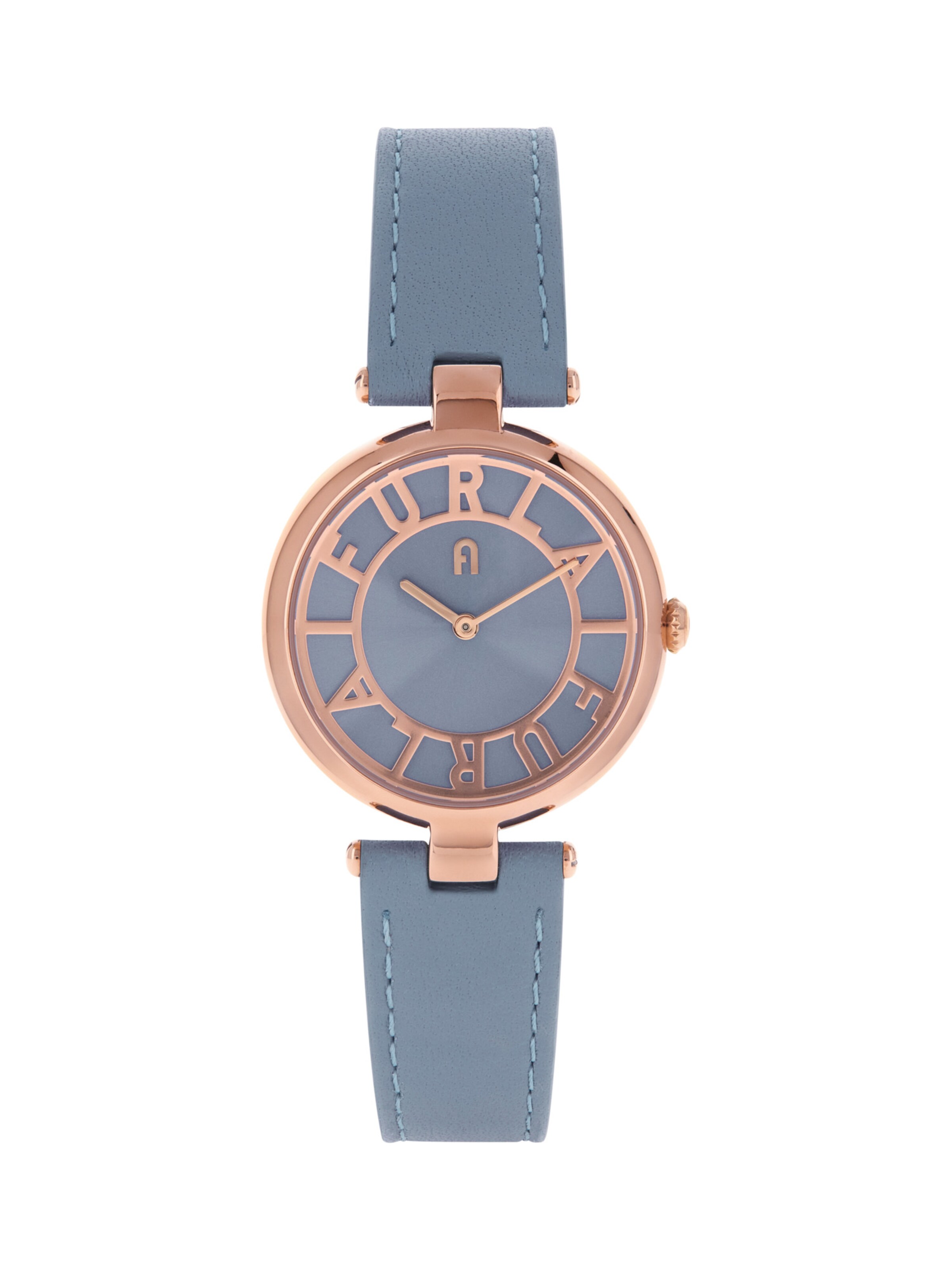 Montre à affichage analogique 'NEW CLUB ' FURLA en bleu : devant