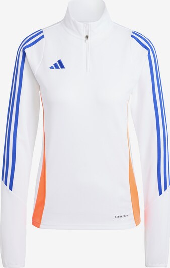ADIDAS PERFORMANCE T-shirt fonctionnel 'Tiro 24' en bleu roi / orange / blanc cassé, Vue avec produit